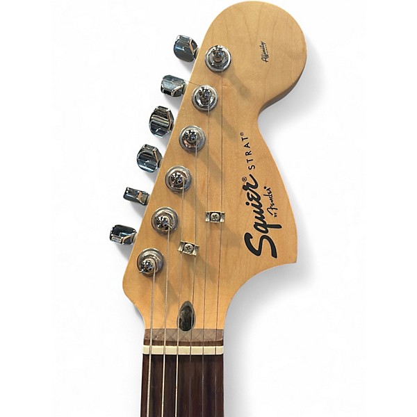 Used Squier Affinity Stratocaster Black Solid Body Electric Guitar