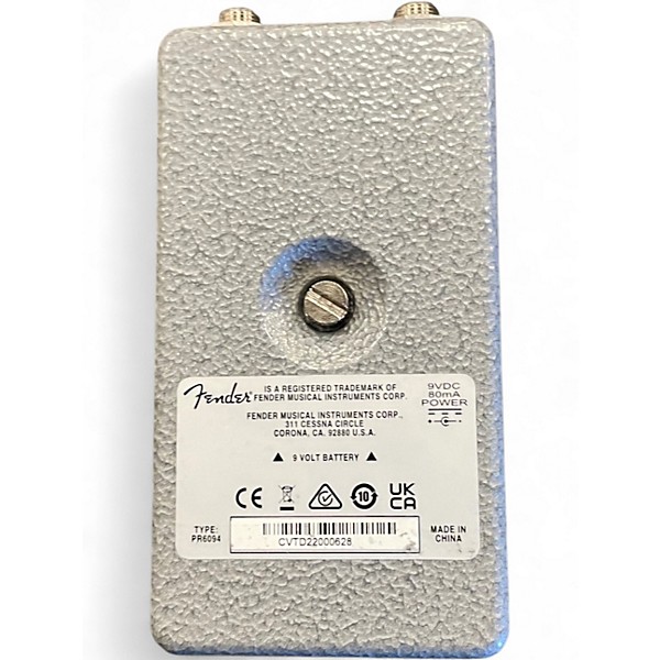 Used Fender HAMMERTONE FUZZ Effect Pedal