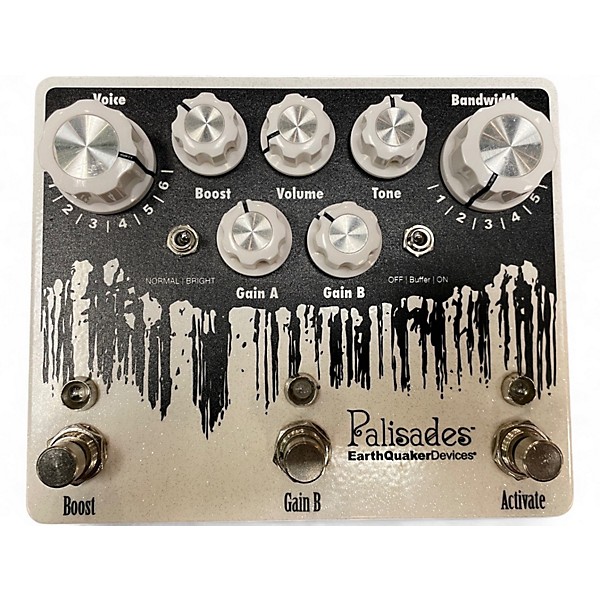 Used EarthQuaker Devices Palisades Mega Ultimate Overdrive Effect Pedal