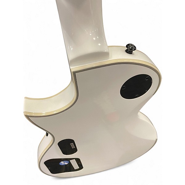 Used ESP LTD James Hetfield Signature Iron Cross White Solid Body Electric Guitar