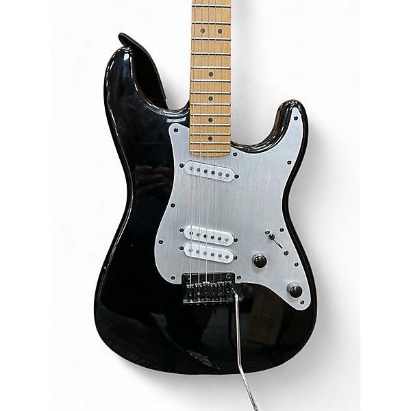 Used Squier Contemporary Active Stratocaster HH Black Solid Body Electric Guitar