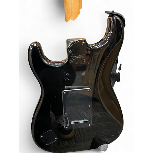 Used Squier Contemporary Active Stratocaster HH Black Solid Body Electric Guitar