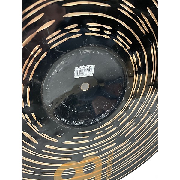 Used MEINL 18in CLASSICS CUSTOM DARK CRASH Cymbal