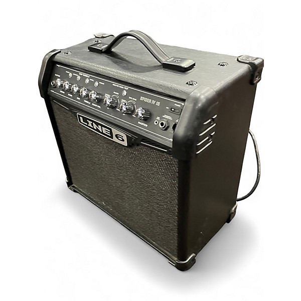 Used Line 6 Spider IV 15W 1X8 Guitar Combo Amp