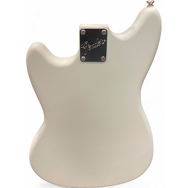 Used Fender American Performer Mustang Satin Sonic Blue Solid Body Electric Guitar