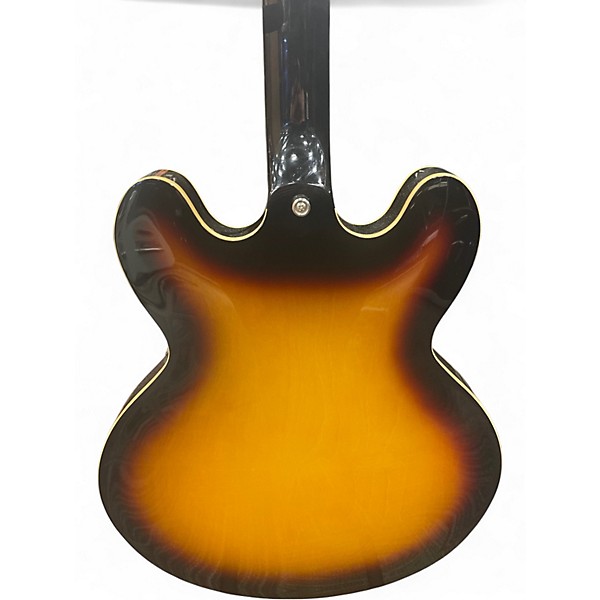 Used Epiphone Casino Vintage Sunburst Hollow Body Electric Guitar