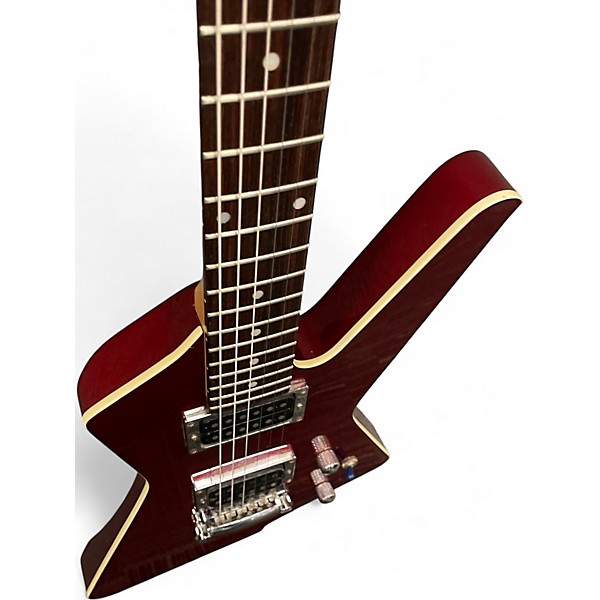 Used Ibanez Destroyer Mini Red Solid Body Electric Guitar