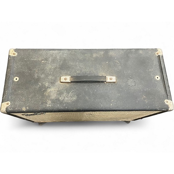 Vintage 1960s Fender Blackface Tremolux 2x10 Guitar Cabinet