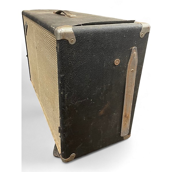 Vintage 1960s Fender Blackface Tremolux 2x10 Guitar Cabinet