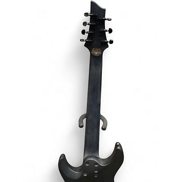 Used Schecter Guitar Research OMEN ELITE 7 Trans Blue Solid Body Electric Guitar