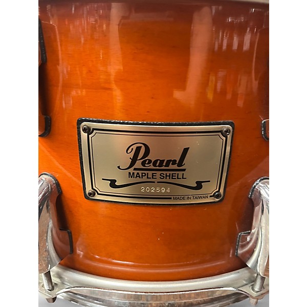 Used Pearl 12X7 Maple Shell Orange Drum