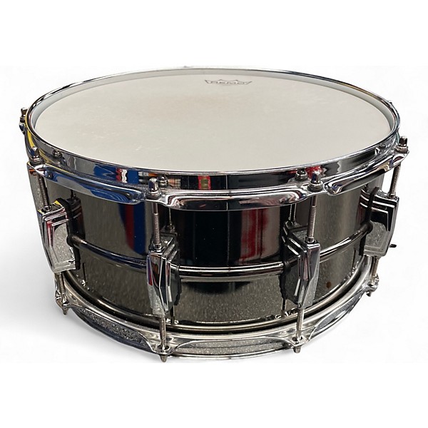 Used Ludwig 6.5X14 Black Beauty Snare Black Chrome Drum