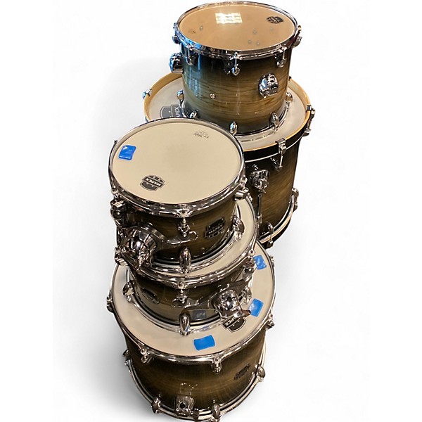 Used Mapex 5 Piece Armory Series Exotic Studioease Black Dawn Drum Kit