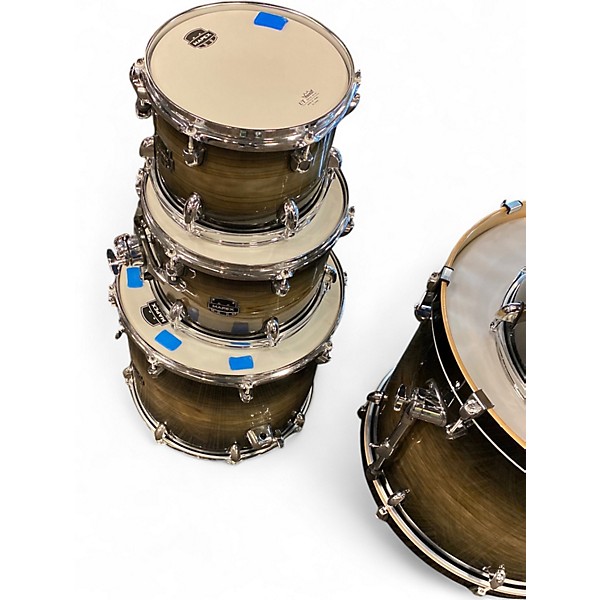 Used Mapex 5 Piece Armory Series Exotic Studioease Black Dawn Drum Kit