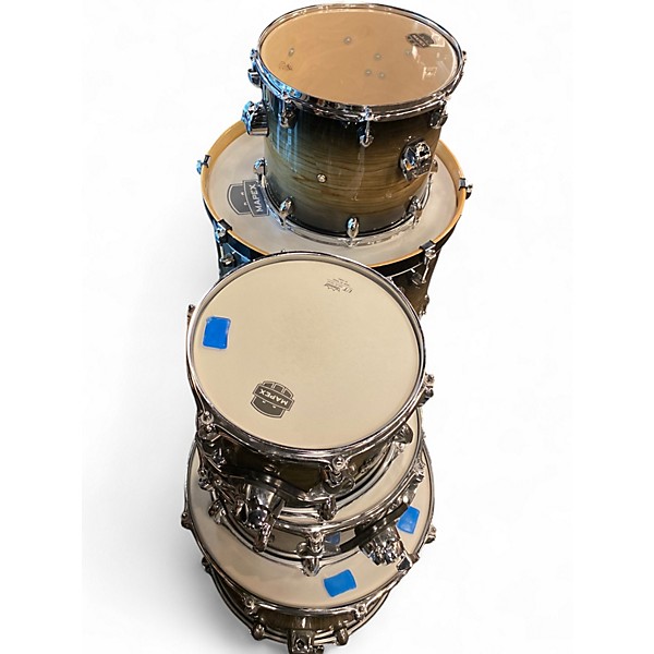 Used Mapex 5 Piece Armory Series Exotic Studioease Black Dawn Drum Kit