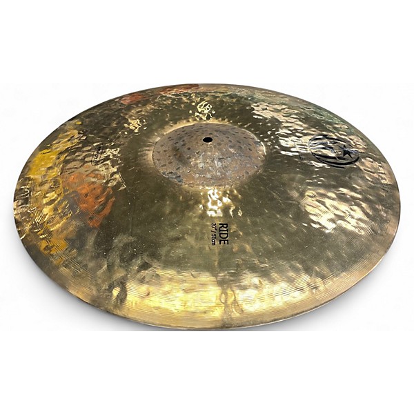 Used Drill Cymbals 20in Raw Bell Ride 20"/51cm Cymbal
