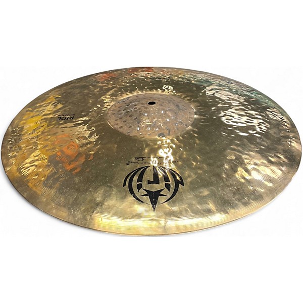 Used Drill Cymbals 20in Raw Bell Ride 20"/51cm Cymbal