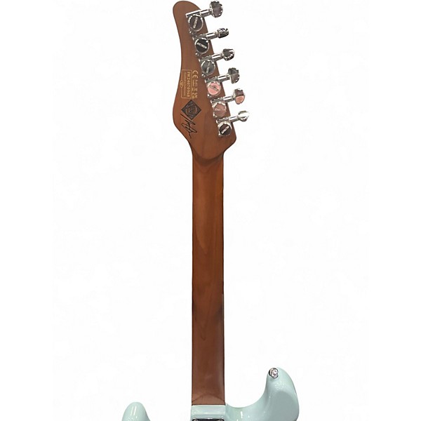 Used Schecter Guitar Research DIAMOND NICK JOHNSTON HSS ATOMIC FROST MINT GREEN Solid Body Electric Guitar