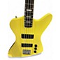 Used Gamma Custom Bass Guitars Epsilon Yellow Electric Bass Guitar