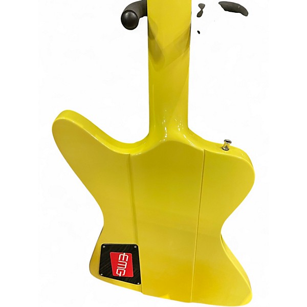 Used Gamma Custom Bass Guitars Epsilon Yellow Electric Bass Guitar