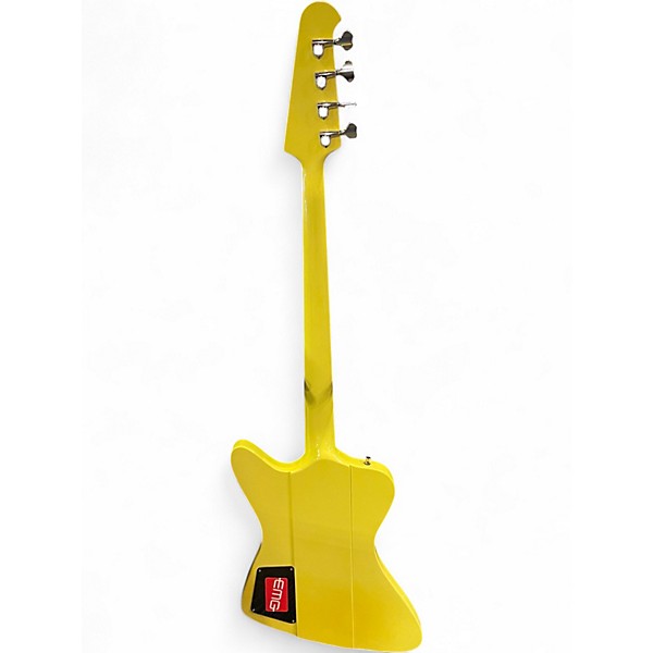 Used Gamma Custom Bass Guitars Epsilon Yellow Electric Bass Guitar