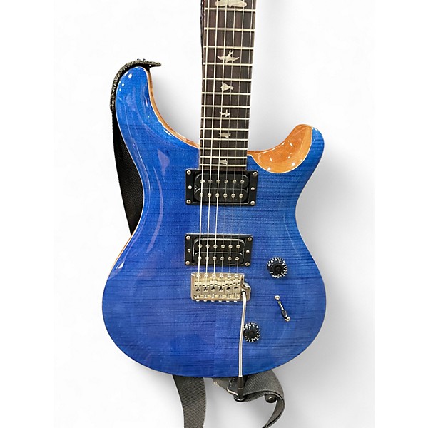 Used PRS SE Custom 24 Faded Blue Jean Solid Body Electric Guitar