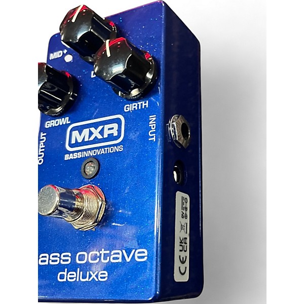 Used MXR M288 Bass Octave Deluxe Bass Effect Pedal