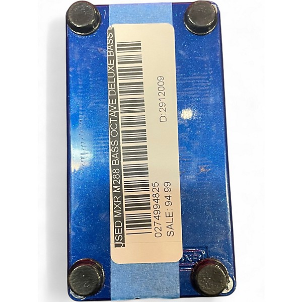 Used MXR M288 Bass Octave Deluxe Bass Effect Pedal