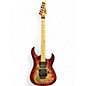 Used Cort X-11QM Wine Red Burst Solid Body Electric Guitar thumbnail
