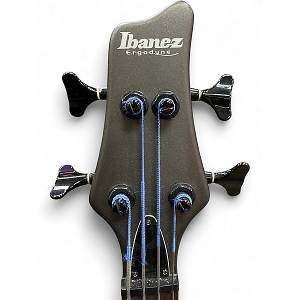Used Ibanez EDB 600 Pewter Electric Bass Guitar