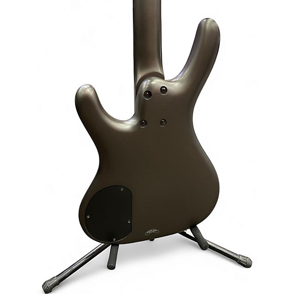 Used Ibanez EDB 600 Pewter Electric Bass Guitar