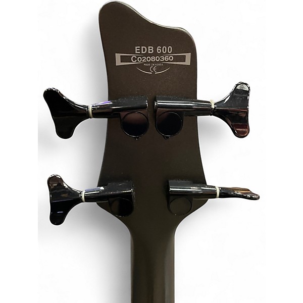 Used Ibanez EDB 600 Pewter Electric Bass Guitar