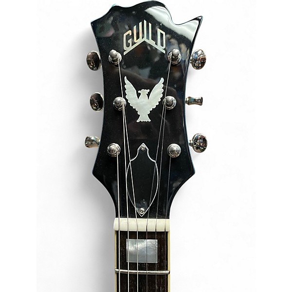 Used Guild S-200 THUNDERBIRD Blue Solid Body Electric Guitar