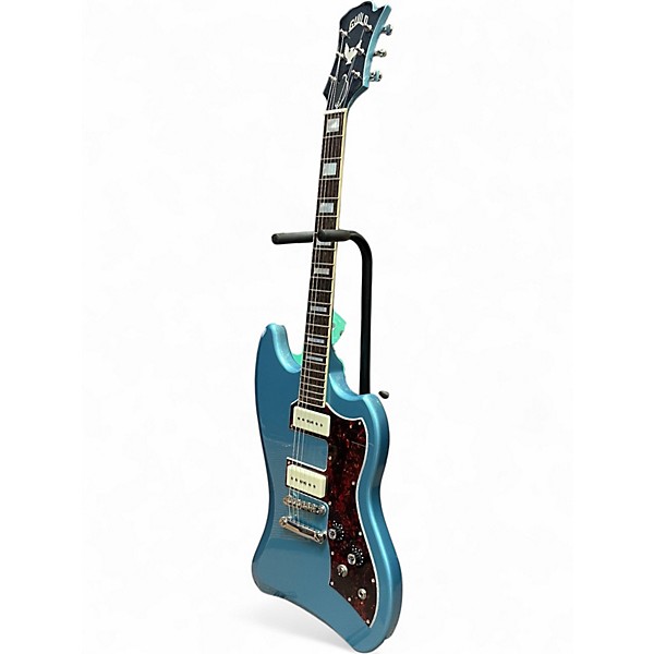 Used Guild S-200 THUNDERBIRD Blue Solid Body Electric Guitar