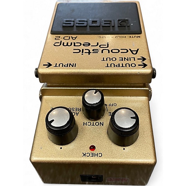 Used BOSS AD2 Acoustic Preamp Guitar Preamp