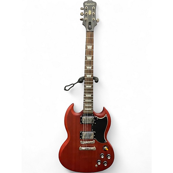 Used Epiphone G400 Faded Faded Cherry Solid Body Electric Guitar