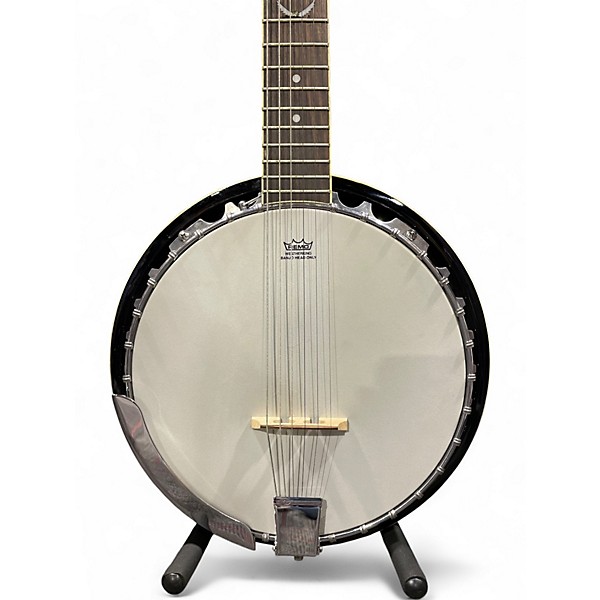 Used Dean Backwoods 6 Natural Banjo