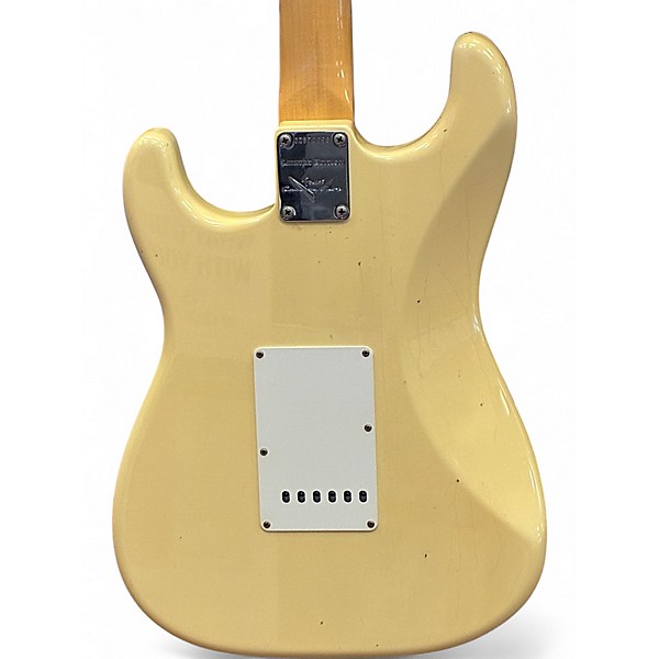 Used 2023 Fender Custom Shop Limited Edition 1968 Stratocaster Journeyman Aged Vintage White Solid Body Electric Guitar