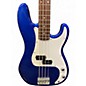 Used Squier Affinity Precision Bass Electron Blue Metallic Electric Bass Guitar thumbnail