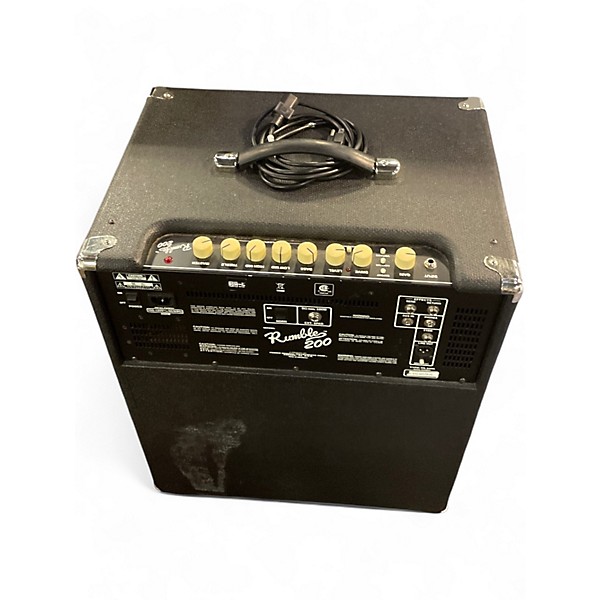 Used Fender Rumble V3 200W 1x15 Bass Combo Amp