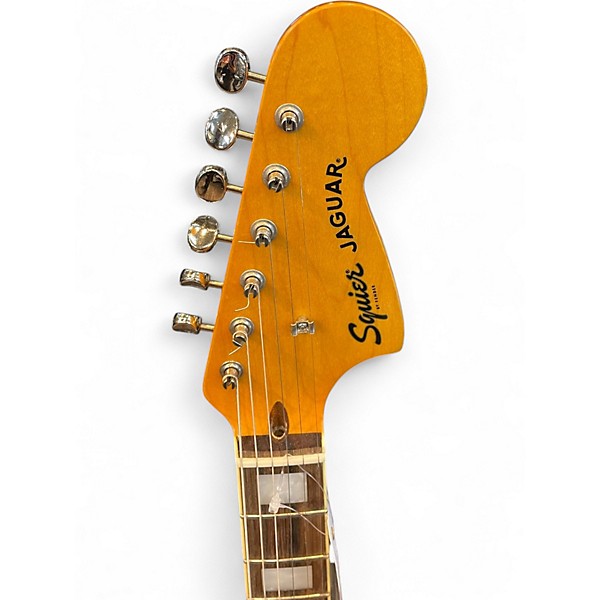 Used Squier CLASSIC VIBE 70S JAGUAR Daphne Blue Solid Body Electric Guitar