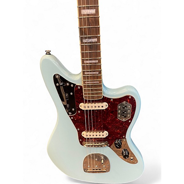 Used Squier CLASSIC VIBE 70S JAGUAR Daphne Blue Solid Body Electric Guitar