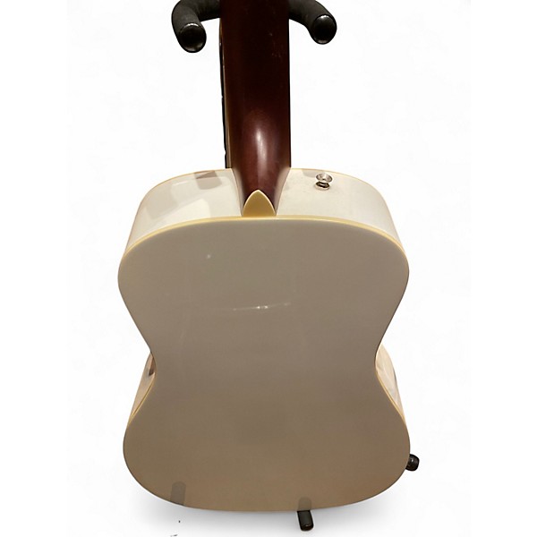 Used Fender MALIBU PLAYER WHITE Acoustic Electric Guitar