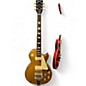 Used 2014 Gibson Les Paul Traditional P-90 Bigsby Goldtop Solid Body Electric Guitar thumbnail
