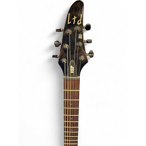 Used ESP LTD H100 Black Solid Body Electric Guitar