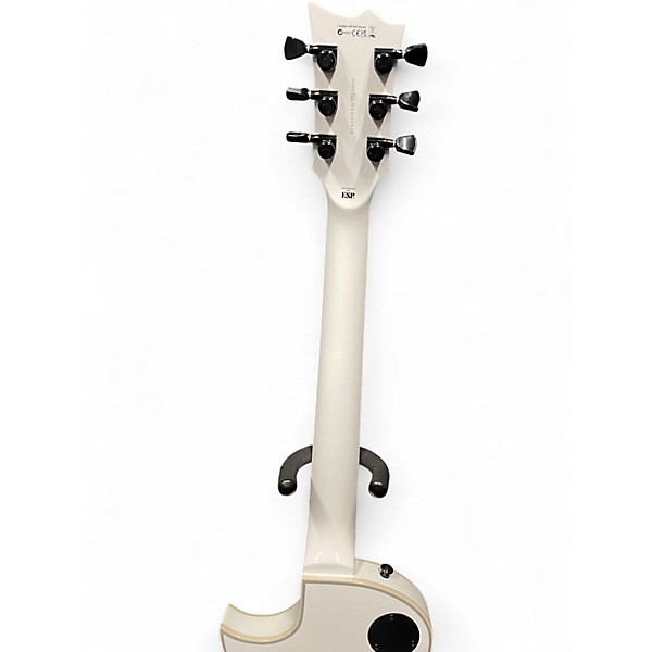 Used ESP James Hetfield Iron Cross Snow White Solid Body Electric Guitar