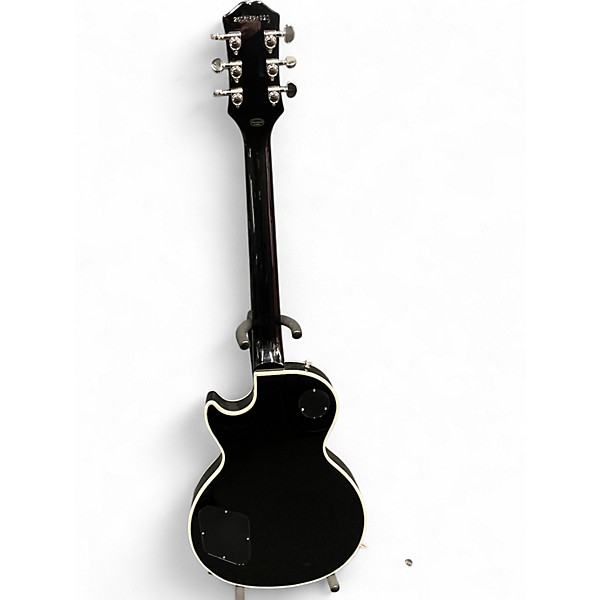 Used Epiphone LES PAUL CUSTOM BATS IN FLIGHT DARK PURPLE BURST Solid Body Electric Guitar