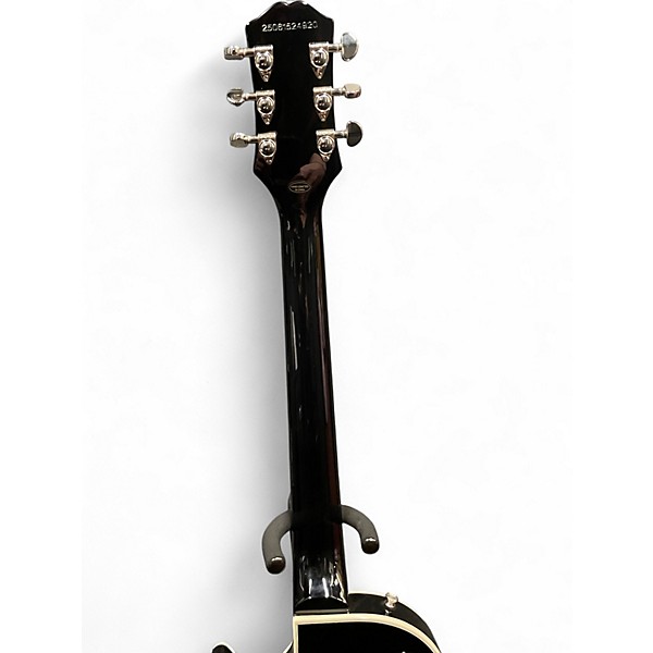 Used Epiphone LES PAUL CUSTOM BATS IN FLIGHT DARK PURPLE BURST Solid Body Electric Guitar