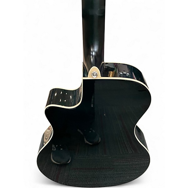 Used Yamaha APX600 black Acoustic Electric Guitar