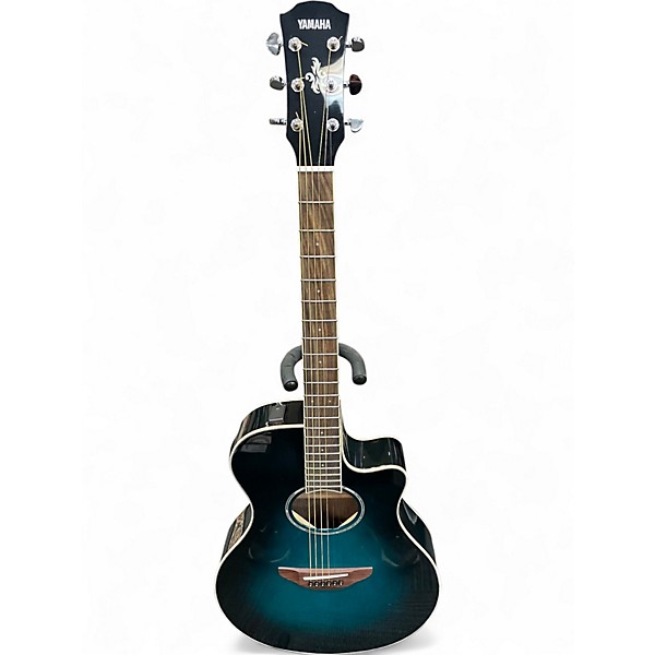 Used Yamaha APX600 black Acoustic Electric Guitar